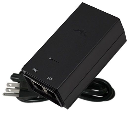 Ubiquiti 24V DC 12W Replacement PoE Adapter [POE-24-12W] **Open