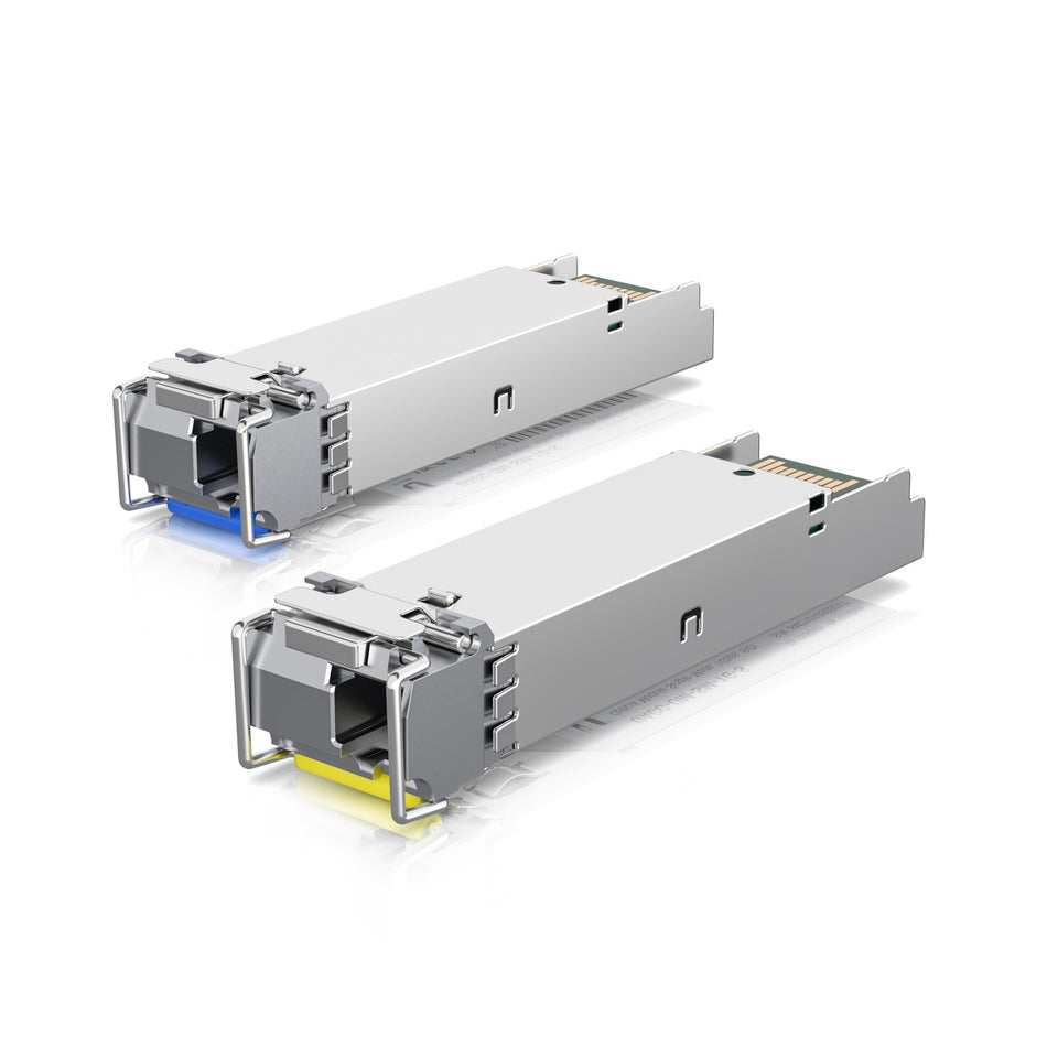 Ubiquiti UniFi 1 Gbps Bidirectional Single-Mode Optical Module (2-Pack) [UACC-OM-SM-1G-S-2]