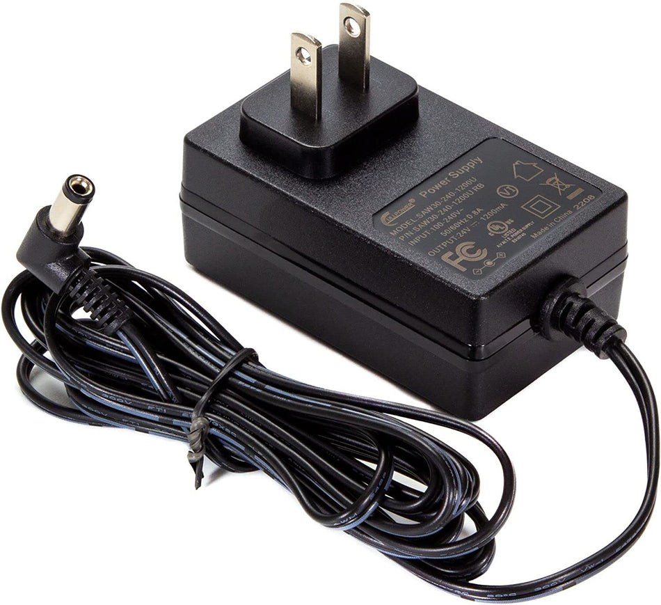MikroTik 24V 1.2A Power Supply Right Angle Plug (US) [SAW30-240-1200GR2A]