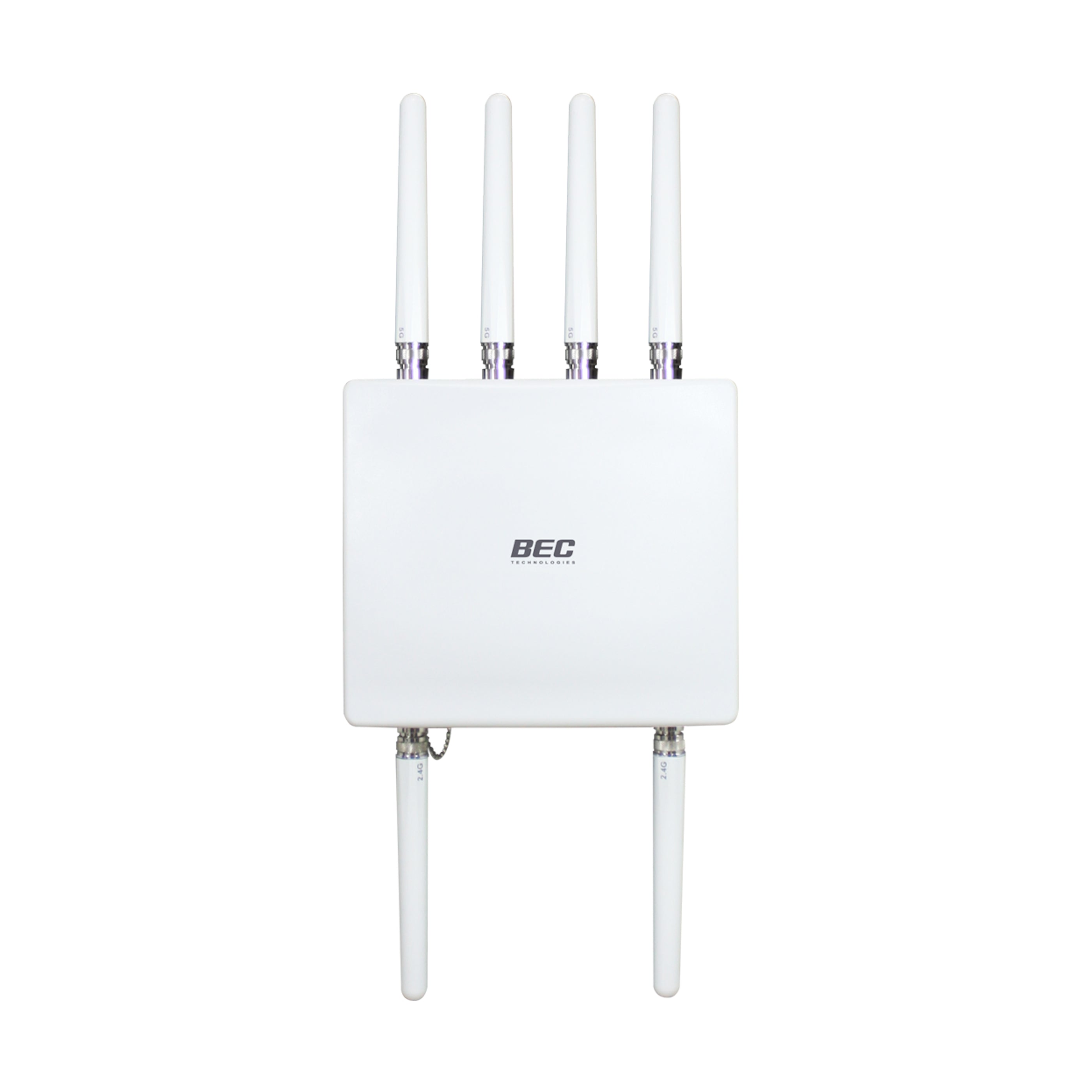 BEC Technologies 4G/LTE 2.4/5GHz Outdoor Male N-Type Router with 802.1 ...