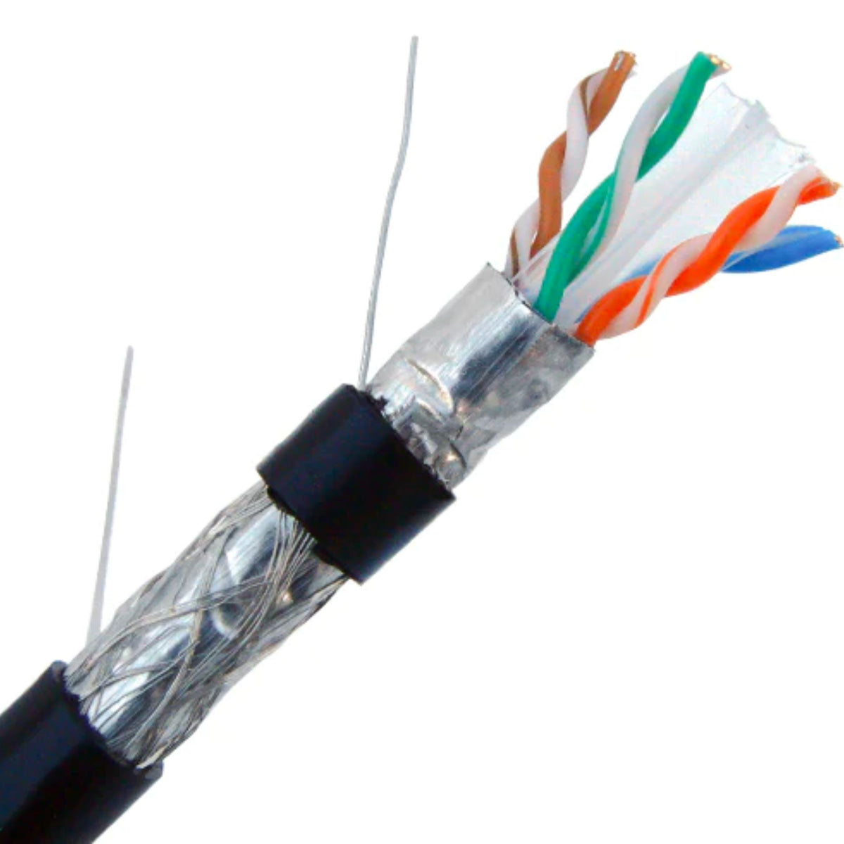 Direct Paired Cable Primus Cable CAT6 Direct Burial Outdoor Bulk Ethernet Cable, Solid Cop ...