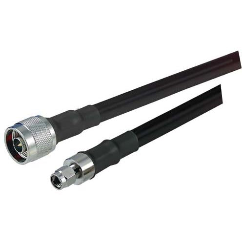 L-Com N-Male to RP-SMA Plug 400 Series Assembly 20ft [CA4NMRSF020]