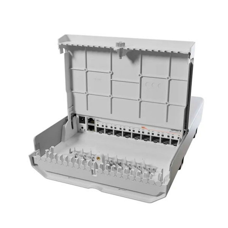 MikroTik CRS310-1G-5S-4S+OUT netFiber 9 Outdoor Fiber Switch with 4x 10G SFP+