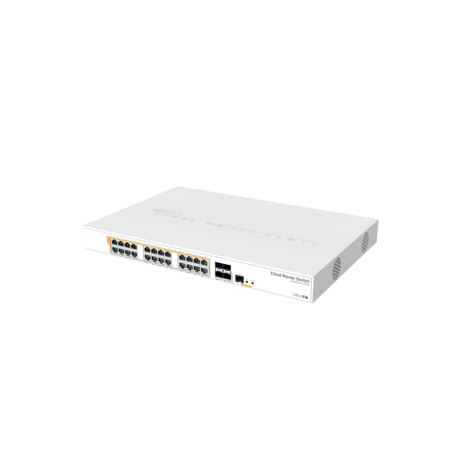 MikroTik CRS328-24P-4S+RM 24-Port Gigabit PoE Switch with 4x 10G SFP+