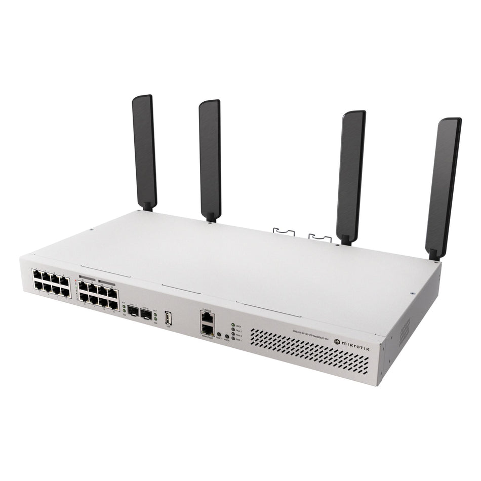 MikroTik CRS418-8P-8G-2S 5axQ2axQ-RM Cloud Router Switch