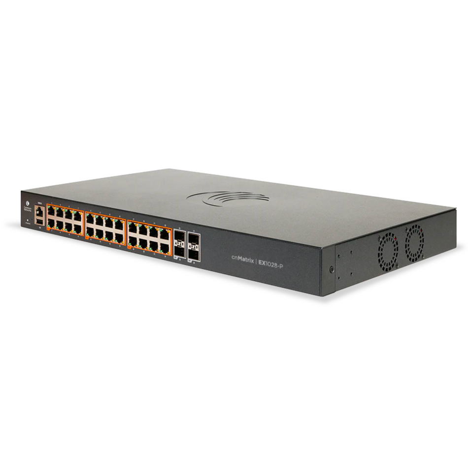 Cambium cnMatrix EX1028-P Intelligent Ethernet PoE Switch [MX-EX1028PxA-1]