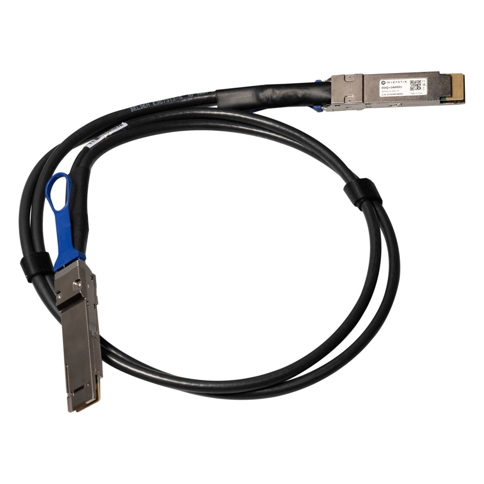MikroTik 400G DAC Cable, 1m  [DDQ+DA0001]
