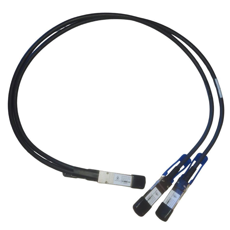Tensor Juice 400G QSFP-DD to 2x 200G QSFP56 DAC Cable 1M | NVIDIA Compatible