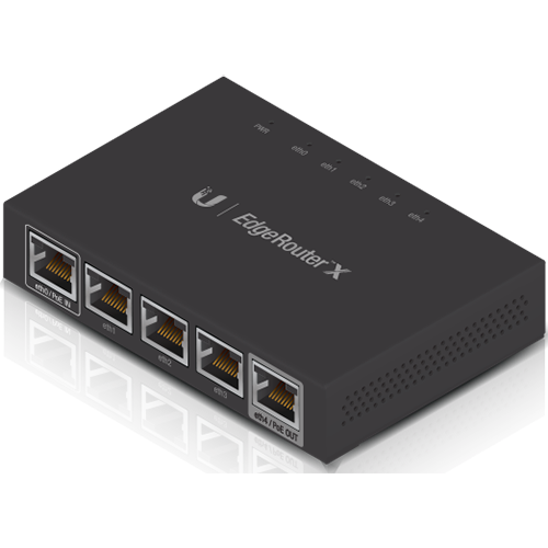 Ubiquiti EdgeMAX 5-Port Gigabit 5W EdgeRouter X [ER-X] **Open Box**