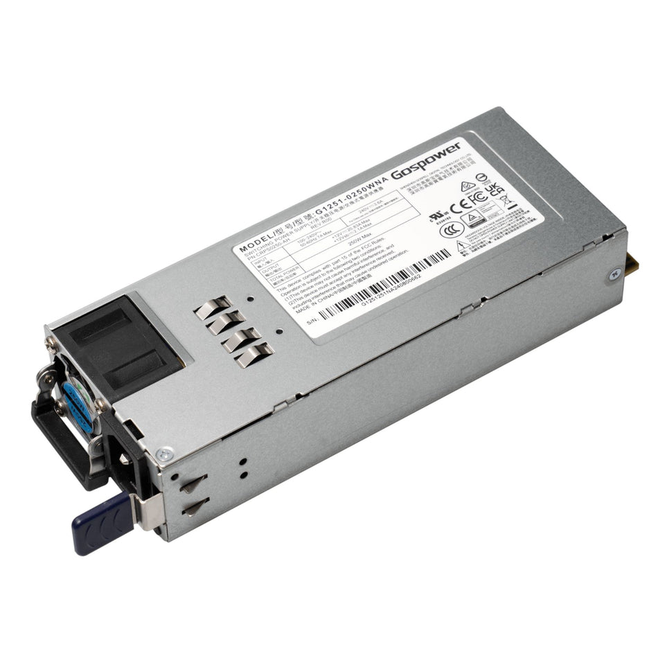 MikroTik Hot Swap Power Supply for CRS812-8DS-2DQ-2DDQ-RM [G1251-0250WNA]