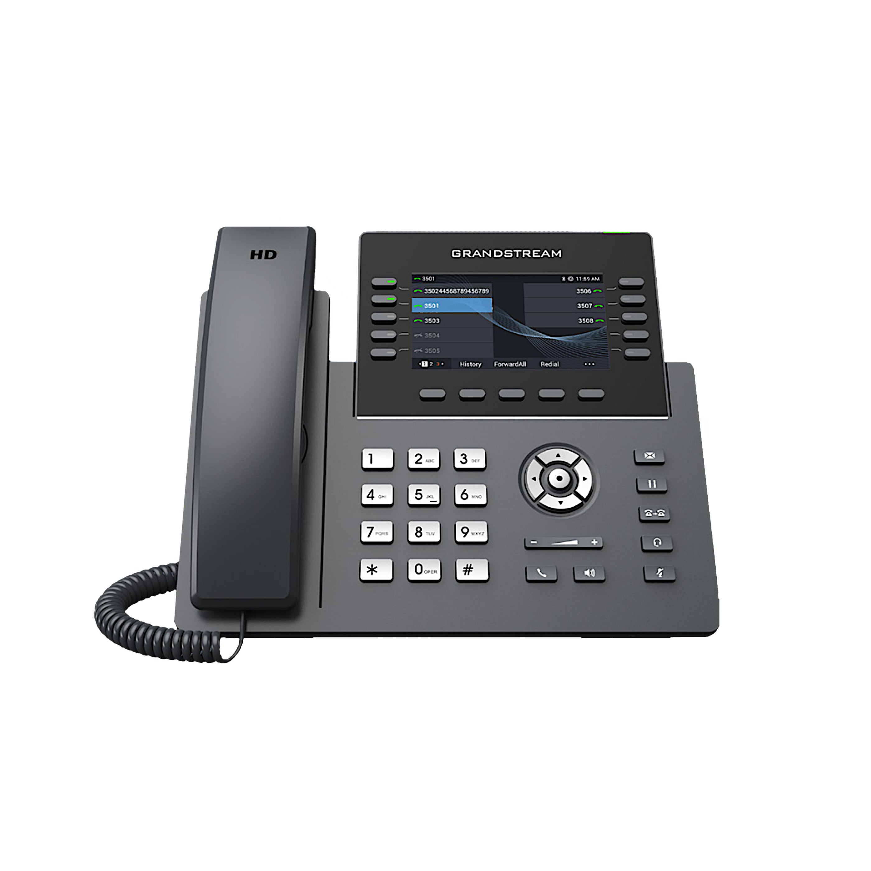 Grandstream GRP2615 10-line Carrier Grade IP Phone – DoubleRadius
