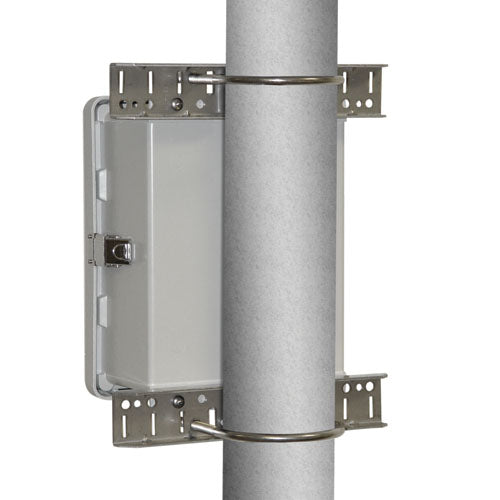 L-Com Enclosure Pole Mounting Kit - Pole Diameters 3 to 4 inches [HGX-PMT13]