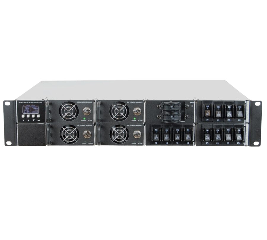 ICT Intelligent 2U High Power Shelf with Dual-Breaker Battery Management Module [ICT-2U4P]