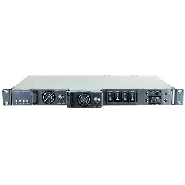 ICT 1RU Intelligent Power Shelf, 2 Load Distribution Modules, -48/24VDC [ICT-IPS-LDM-LDM]