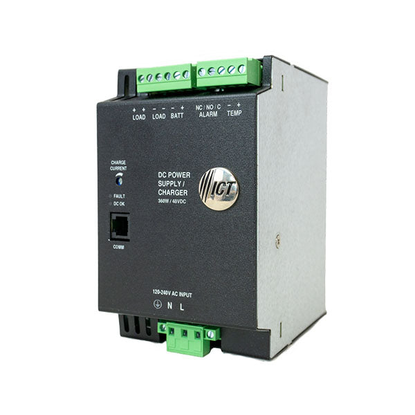 ICT 24VDC, 360 Watt DC Power Supply for DIN Rail Applications