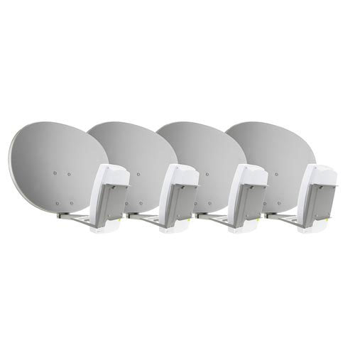 KP Performance Baicells ATOM GEN2 UE Mount Large Reflector Dish, 4 Pack