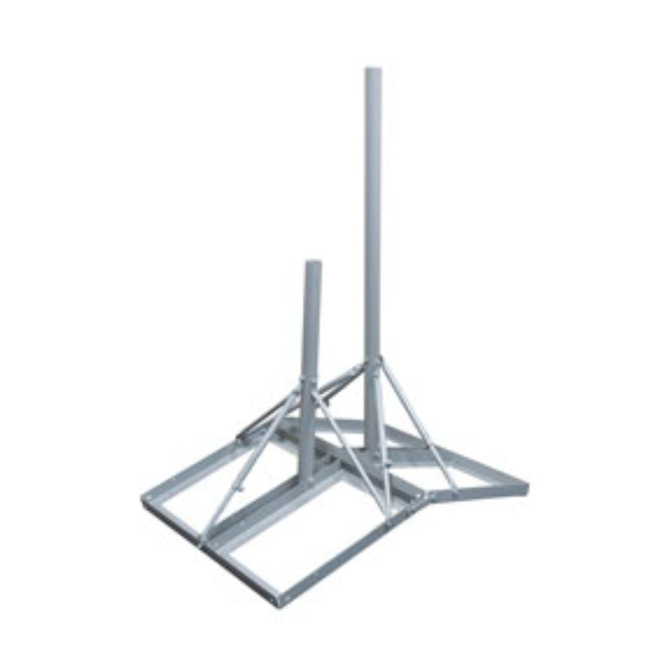 KP Performance Non-Penetrating Peak Roof Mount 60-inch Mast & 34-inch Extra Pole [KP-PRM-2]