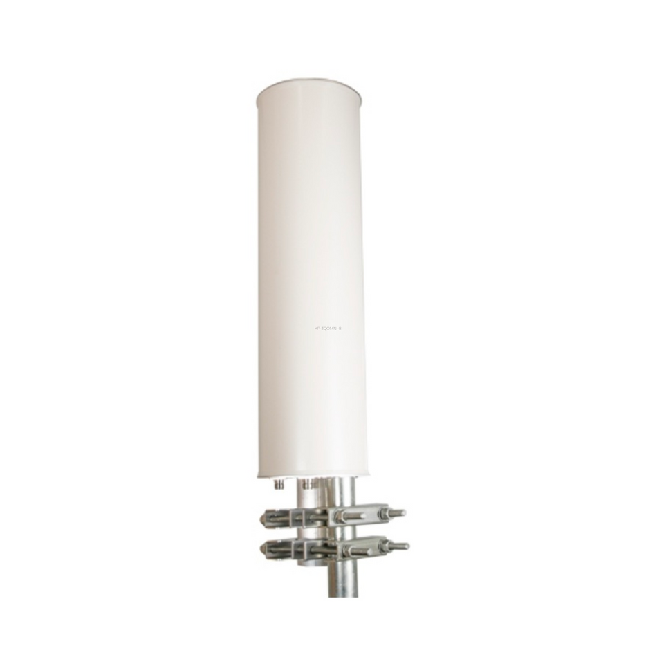 KP Performance 3.5 - 3.8 GHz, 8.5 dBi, ±45 Slant Polarization, 4-Port Omni Antenna [KP-3QOMNI-8]