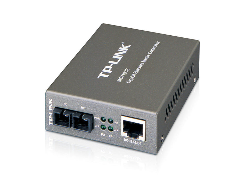 TP-Link Single-Mode Media Converter [MC210CS]