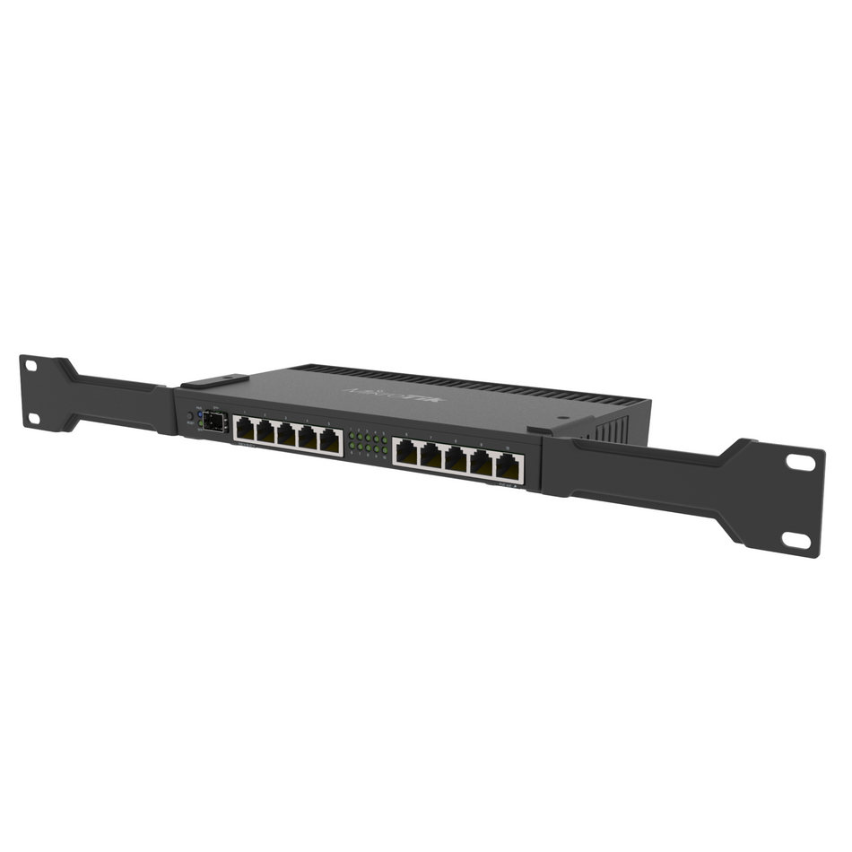 MikroTik RB4011 10-Port Router with 10G SFP+ [RB4011iGS+RM]