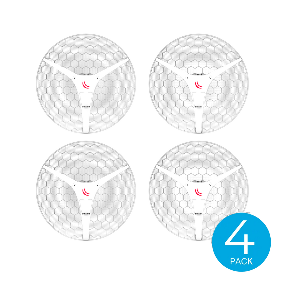 MikroTik LHG XL HP5 27dBi 4-Pack (US) [RBLHG-5HPnD-XL4pack-US]