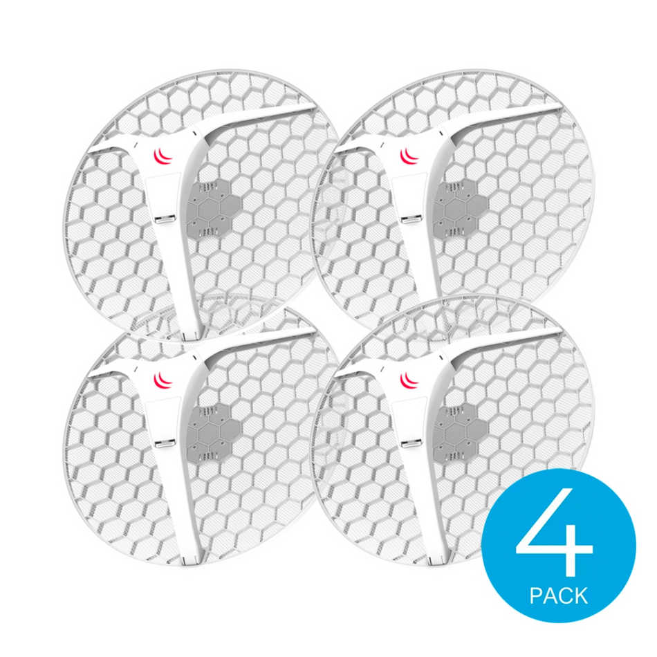 MikroTik LHG 5 ac XL 27dBi 4-Pack (US) [RBLHGG-5acD-XL4pack-US]