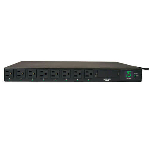 Tripp Lite 1.4kW Single-Phase ATS / Metered PDU [PDUMH15AT]