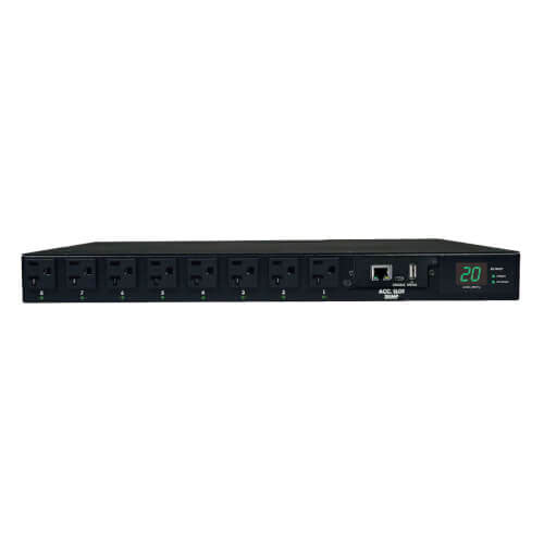 Tripp Lite 1.9kW Single-Phase ATS / Switched PDU [PDUMH20ATNET]