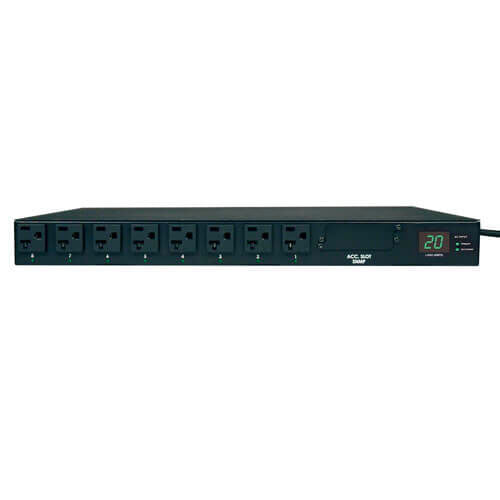 Tripp Lite 1.9kW Single-Phase ATS / Metered PDU [PDUMH20AT]