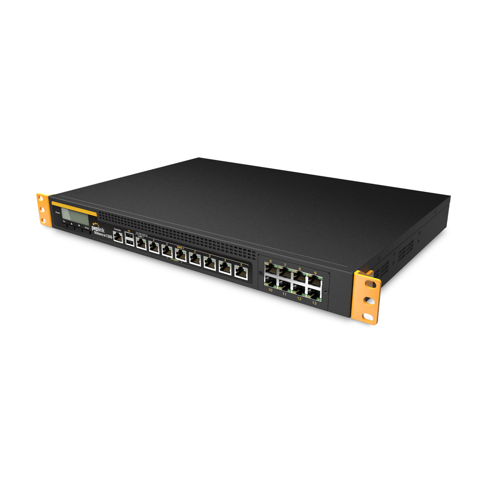 Peplink Balance 1350 Multi-WAN Enterprise Router 3-Port 2Gbps 13x GbE WAN 1x USB