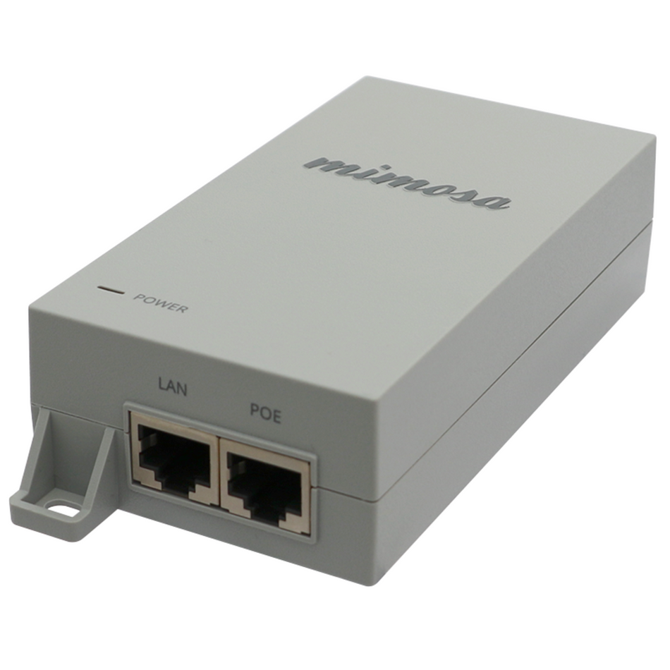 Mimosa 50V Gigabit PoE Injector (Power Cord Not Included) [PoE-50V-NA]