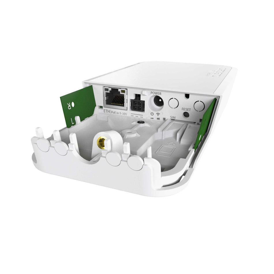 MikroTik wAP R Weatherproof 2.4Ghz Access Point with miniPCI-e slot (no LTE modem) [RBwAPR-2nD]