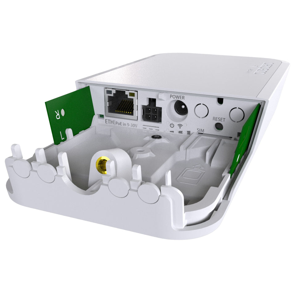 MikroTik wAP LTE Kit LTE 2G/3G/4G/LTE Weatherproof Access Point US [RBwAPR-2nD&R11e-LTE-US]