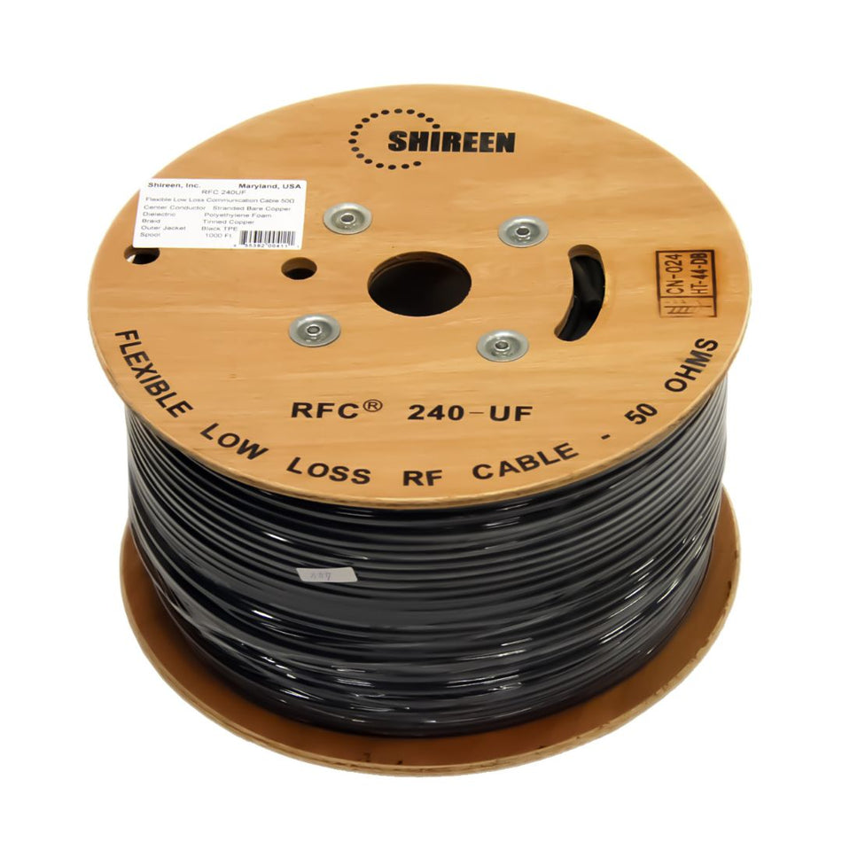 Shireen RFC240UF Ultraflex, LMR240UF Equivalent (1000ft)