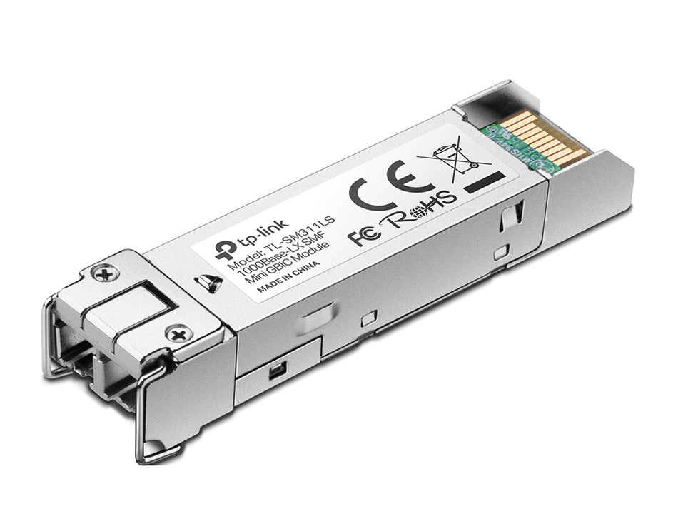 TP-Link Gigabit SFP module, Single-mode, MiniGBIC, LC interface [TL-SM311LS]