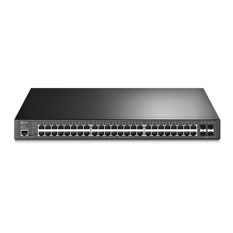 TP-Link JetStream 52-Port Gigabit L2+ Managed Switch with 48-Port PoE+ [TL-SG3452P]