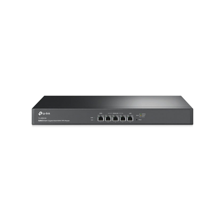 TP-Link SafeStream 5-Port Gigabit Dual-WAN VPN Router (19")