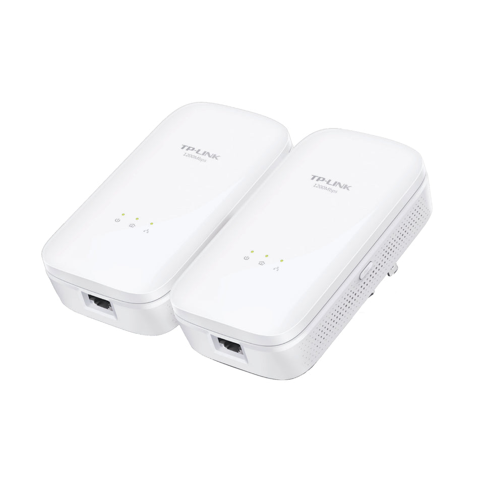 TP-Link AV1200 Gigabit 2x2 MiMO 1200Mbps Powerline Starter Kit