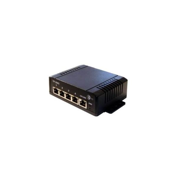 Tycon Systems 12-57V 5 Port High Power Passive PoE Unmanaged Switch [TP-SSW5-NC]