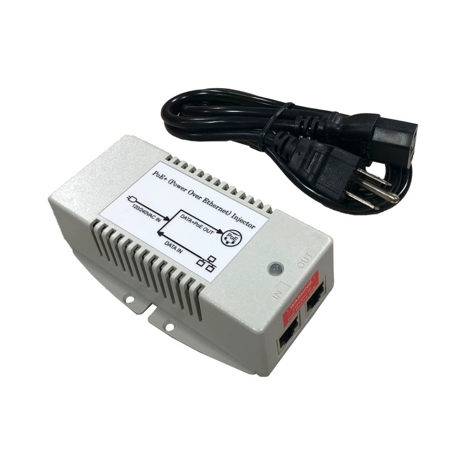 Tycon Systems 56V 50W Gigabit High Power Passive PoE Power Inserter w/Surge Protection [TP-POE-HP-48G]