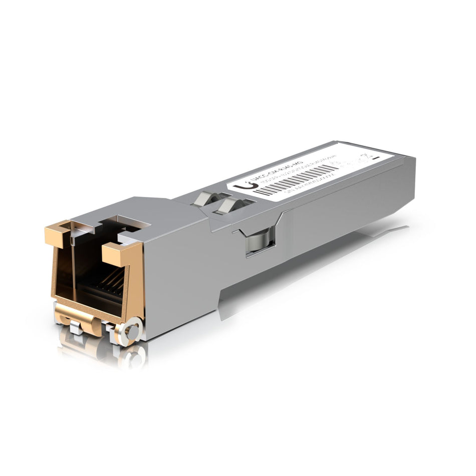 Ubiquiti 10G SFP+ to RJ45 Adapter [UACC-CM-RJ45-MG]
