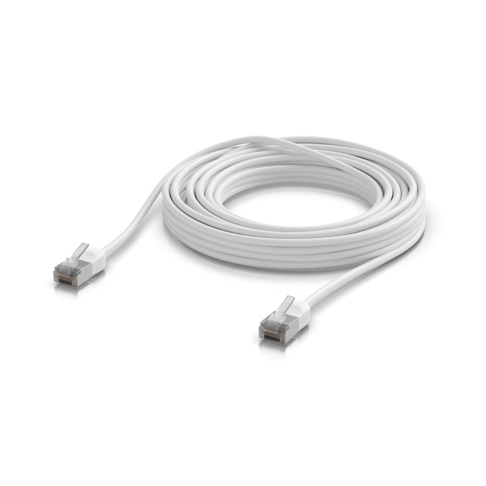 Ubiquiti UniFi Premium Patch Cable Outdoor, White, 8m [UACC-Cable-Patch-Outdoor-C6A-8M-W]