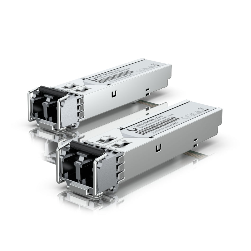 Ubiquiti 1G Multi-Mode Optical Module (2-Pack) [UACC-OM-MM-1G-D-2]