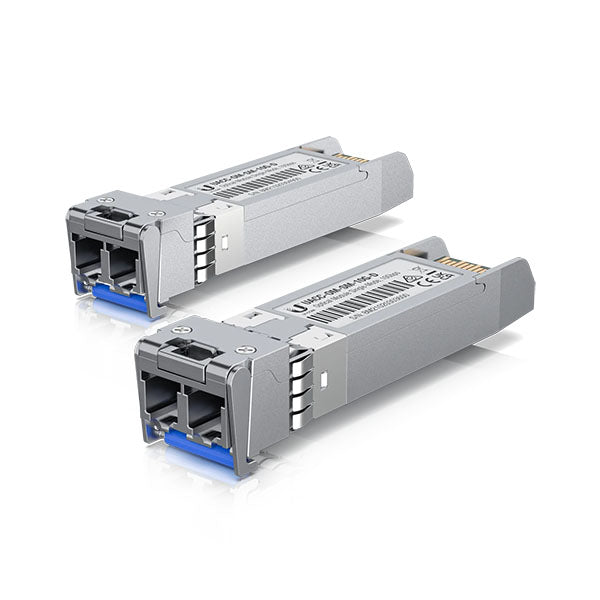 Ubiquiti UniFi 10 Gbps Single-Mode Optical Module (2-Pack) [UACC-OM-SM-10G-D-2]