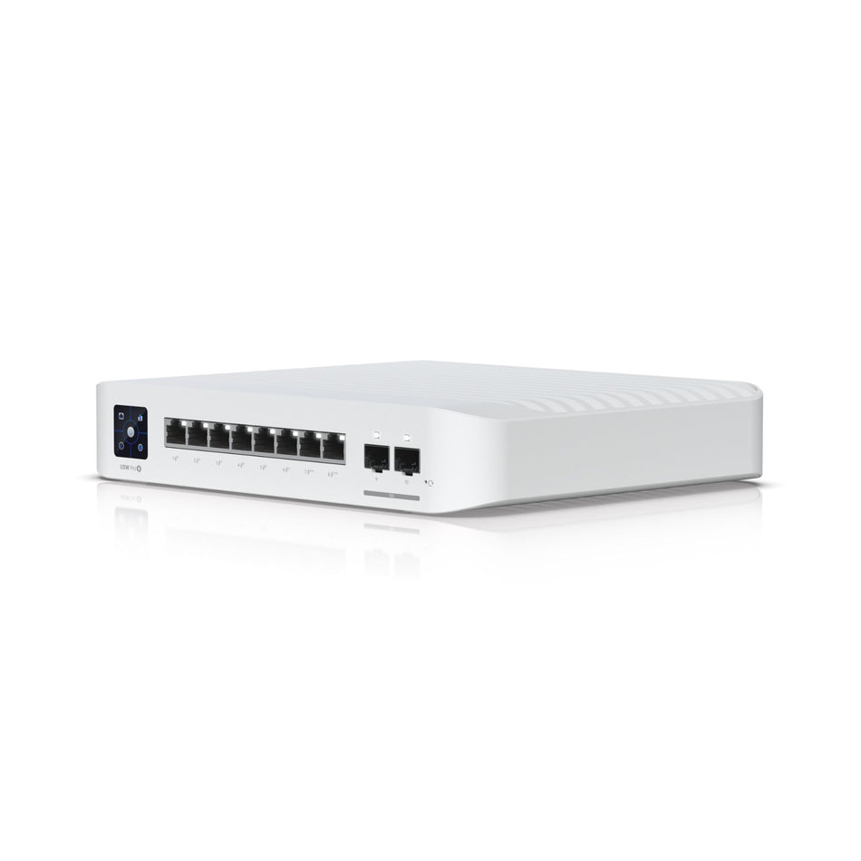 Ubiquiti UniFi Pro 8 PoE Switch, 120W [USW-Pro-8-PoE]