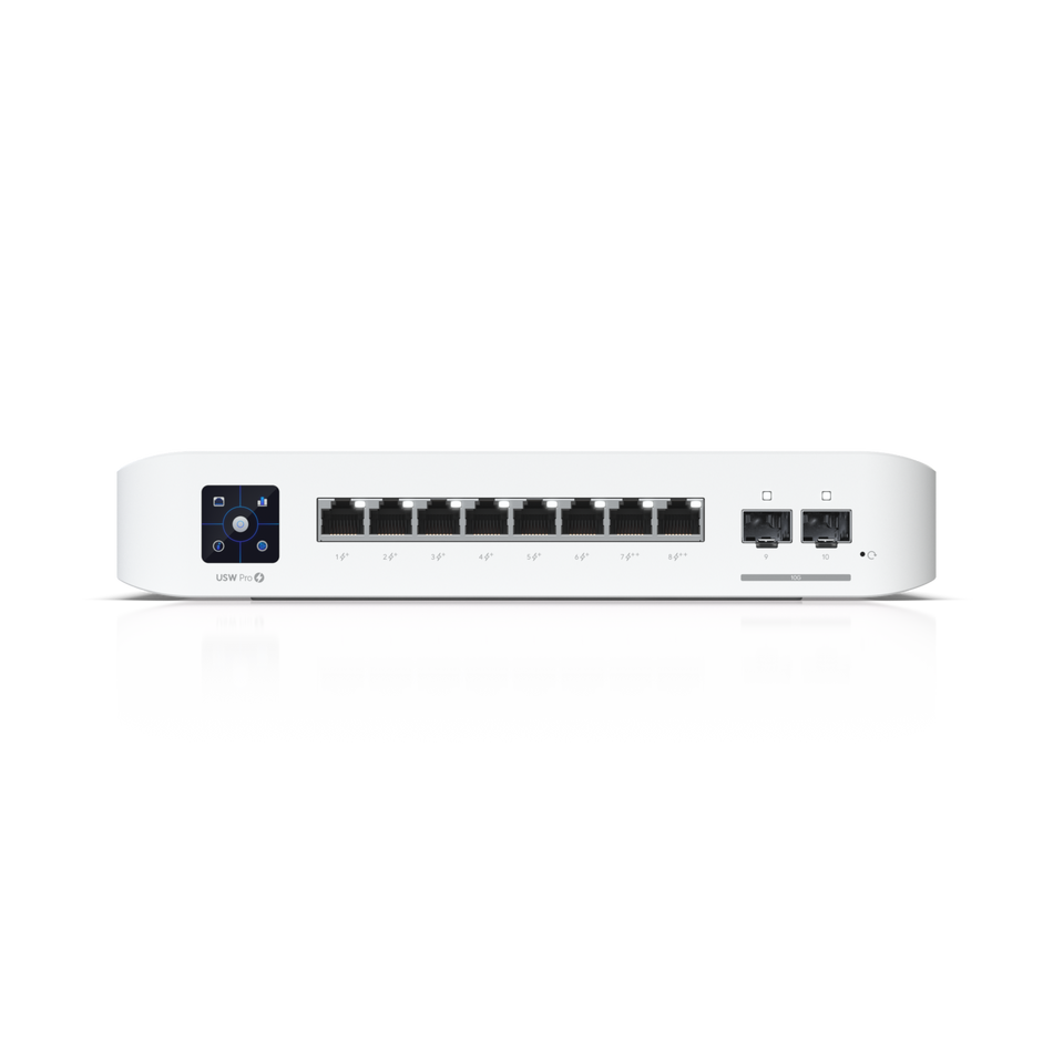 Ubiquiti UniFi Pro 8 PoE Switch [USW-Pro-8-PoE] [USW-Pro-8-PoE]