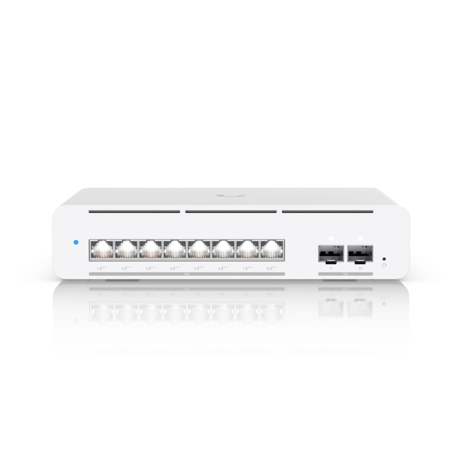 Ubiquiti UniFi Pro XG 8 PoE Switch, 155W [USW-Pro-XG-8-PoE]