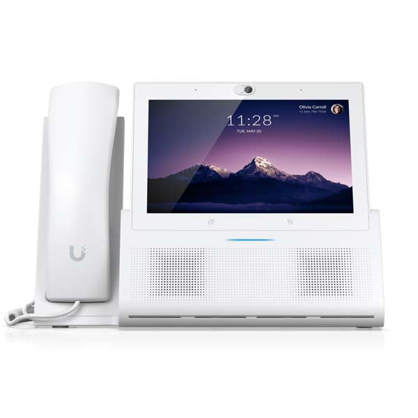 Ubiquiti UniFi Phone Touch Max, White, Unlocked [UTP-TouchMax-White-U]