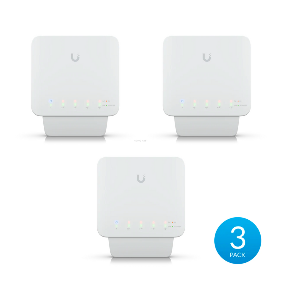 Ubiquiti UniFi Switch Flex (3-Pack) [USW-Flex-3]