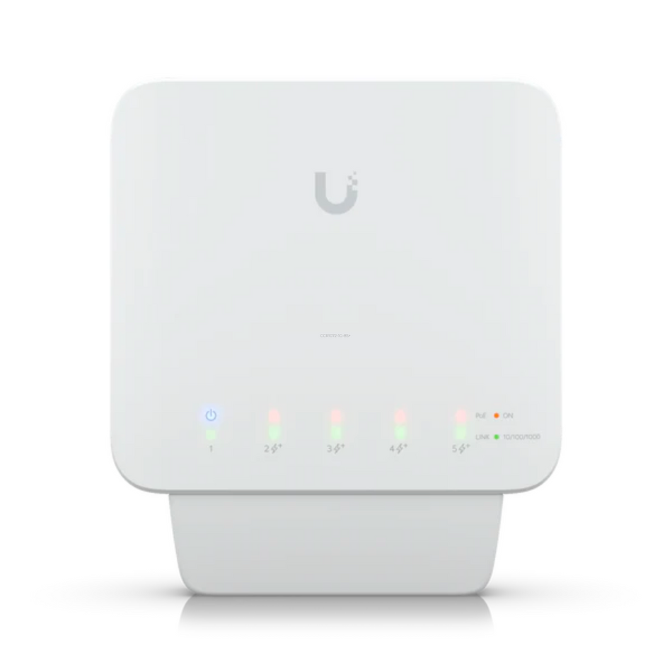 Ubiquiti UniFi 802.3at PoE 5-Port RJ45 Gigabit Layer 2 Ethernet Switch [USW-Flex]